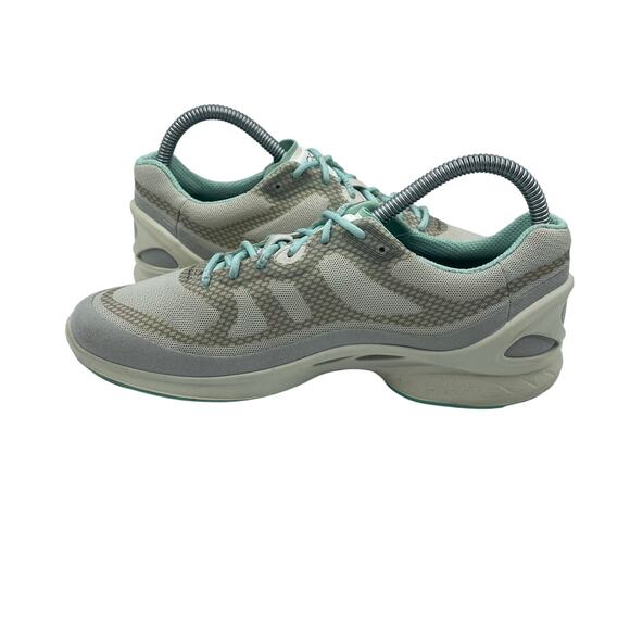 ECCO Biom Fjuel Tie Motion Walking Running Comfort Shoes Gray Womens 7 - Picture 6 of 8